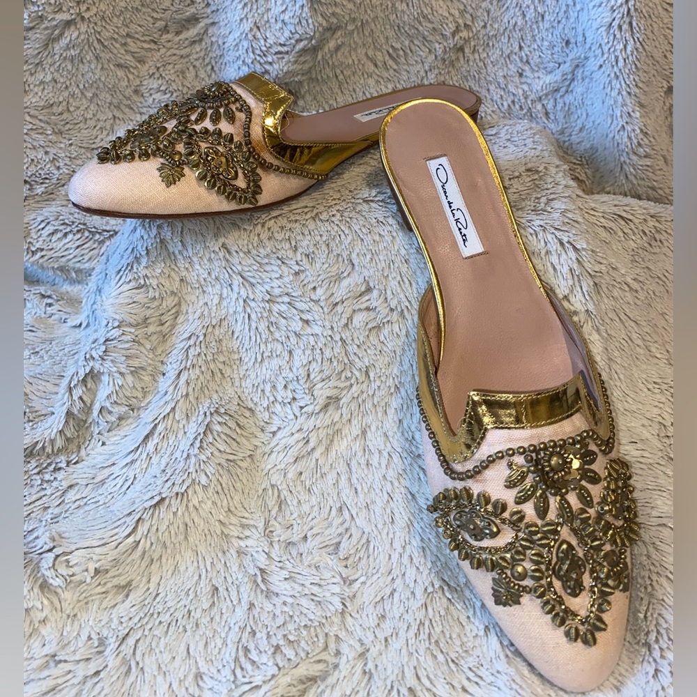 Oscar De la renta mules